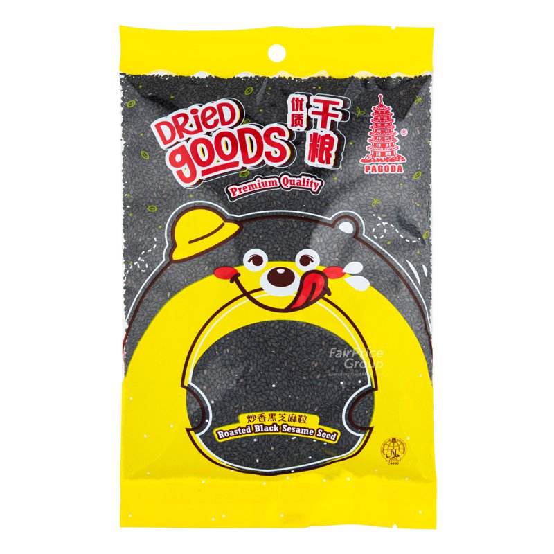 Pagoda Roasted Sesame Seed - Black 200g