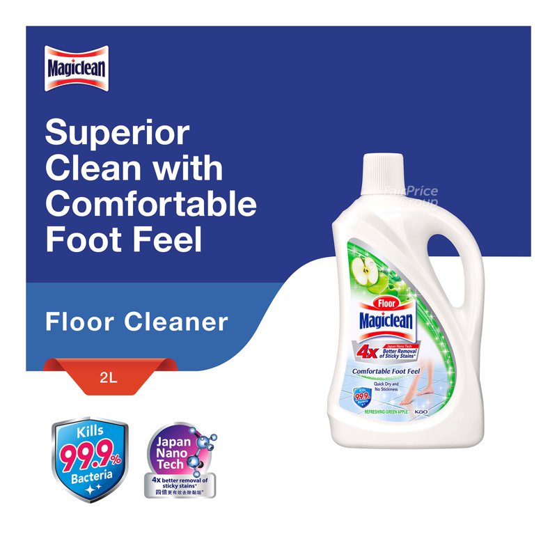Magiclean Floor Cleaner - Refreshing Green Apple