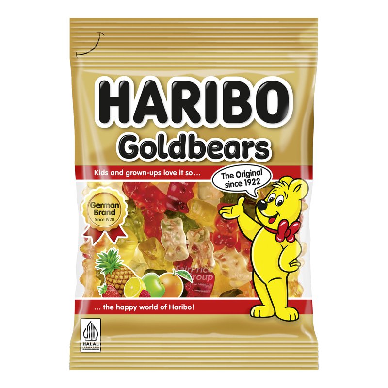 Haribo Gummy Candies - Goldbears 80g