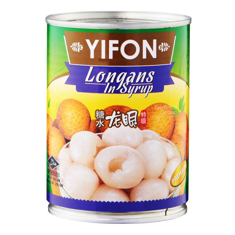 Yifon Can Fruit - Longans In Syrup