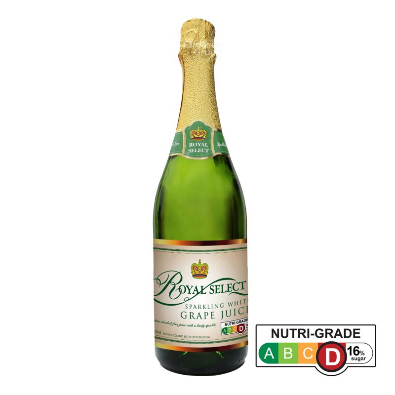 Royal Select Sparkling Juice - White Grape