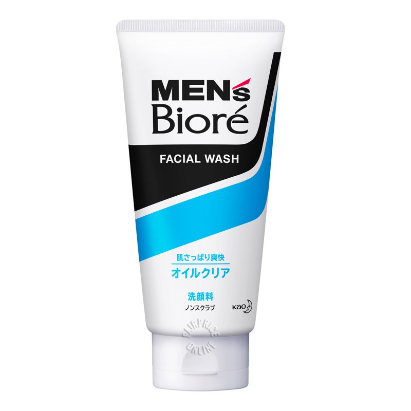 Biore Men's Cooling Facial Wash - Double Oil Control