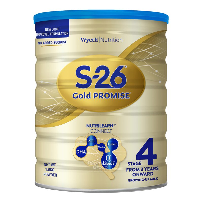 Wyeth S26 Promise Gold Grow Up Milk Formula - Step 4