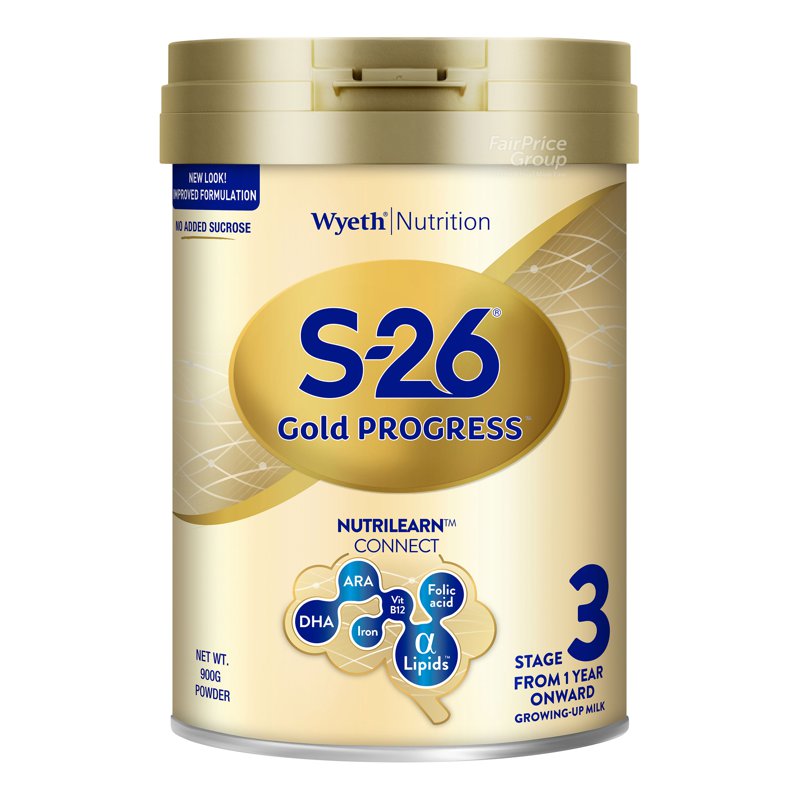 Wyeth S26 Progress Gold Grow Up Milk Formula - Stage 3