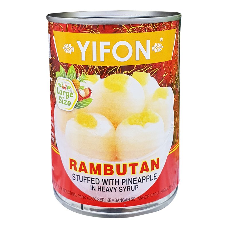 Yifon Can Fruit - Rambutan Stuffed with Pineapple
