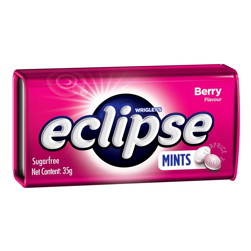 Wrigley'S Eclipse Sugar Free Mints Candy - Berry
