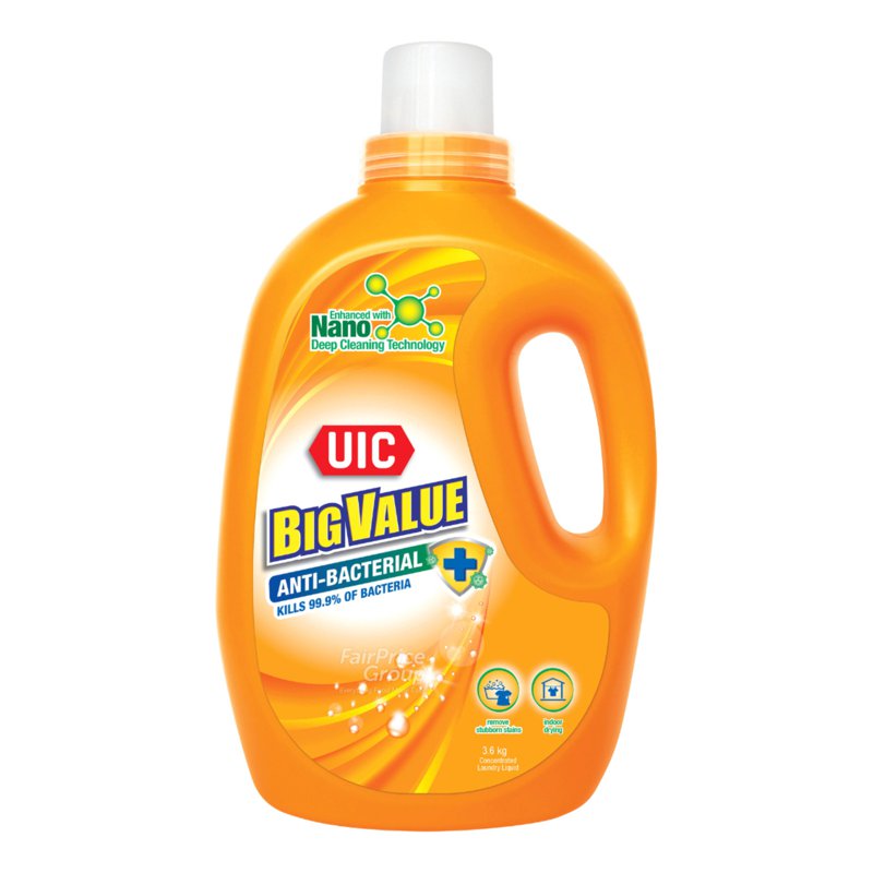 Uic Big Value Liquid Detergent - Anti-Bacterial