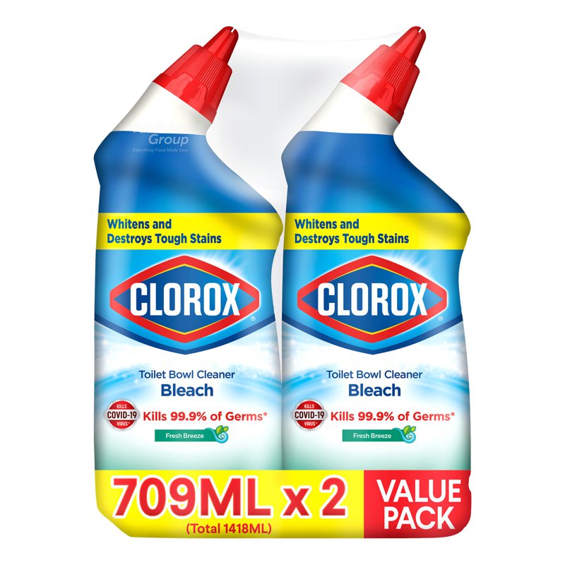 Clorox Toilet Bowl Cleaner with Bleach - Fresh Scent