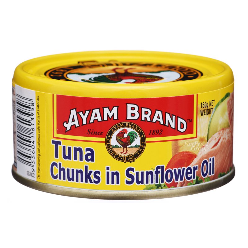 Ayam Brand Tuna Chunks - Sunflower Oil