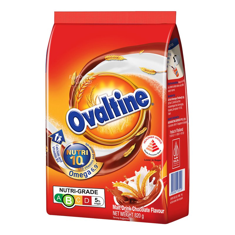 Ovaltine Instant Malt Drink Powder - Chocolate