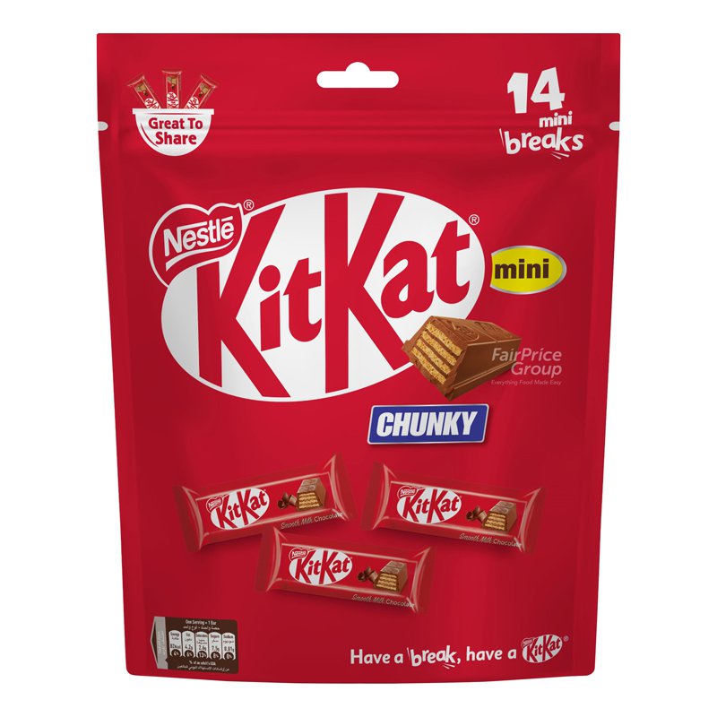 Kit Kat Nestle Kit Kat Chunky Mini Chocolate Bar - Milk