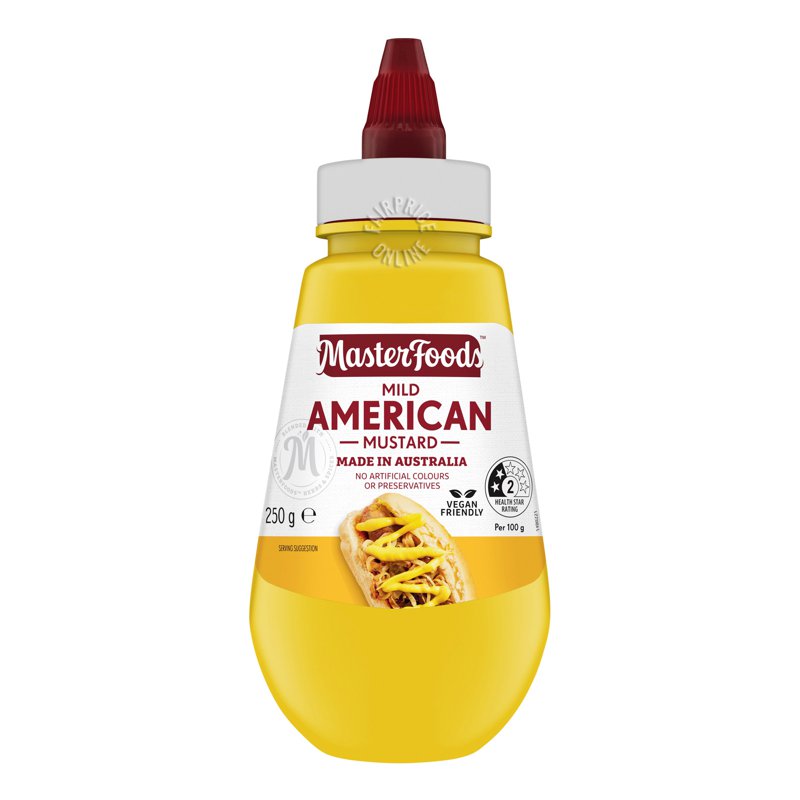 Masterfoods Mustard - Mild American