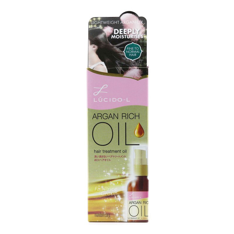 Lucido-L Hair Treatment Oil - Argan Rich