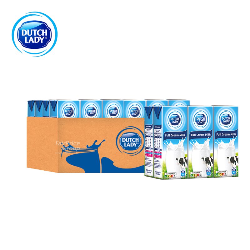 Dutch Lady Pure Farm Uht Flavoured Milk - Full Cream