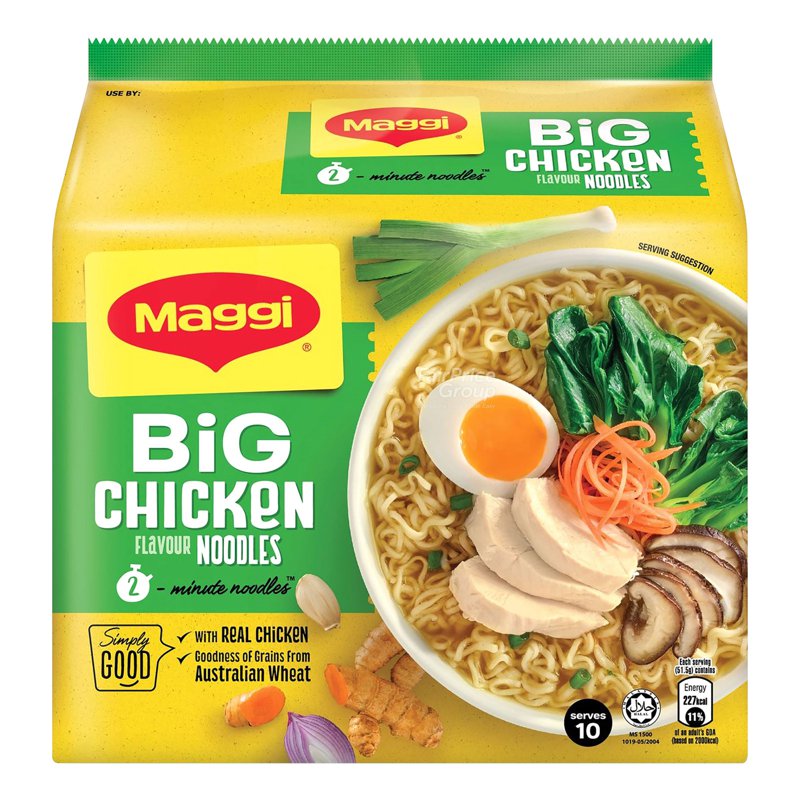 Maggi Big 2-Minute Instant Noodles - Chicken 5 per pack