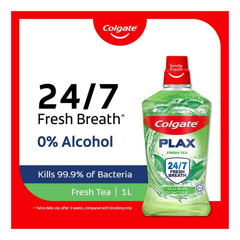 Colgate Plax Mouthwash - Fresh Tea