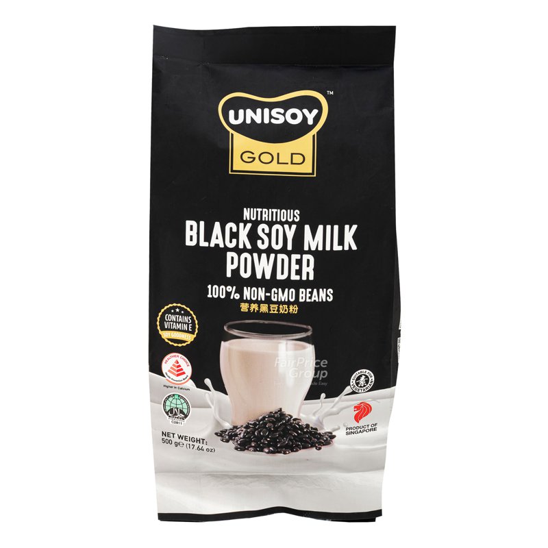 Unisoy Instant Nutritious Black Soy Milk Powder 500g