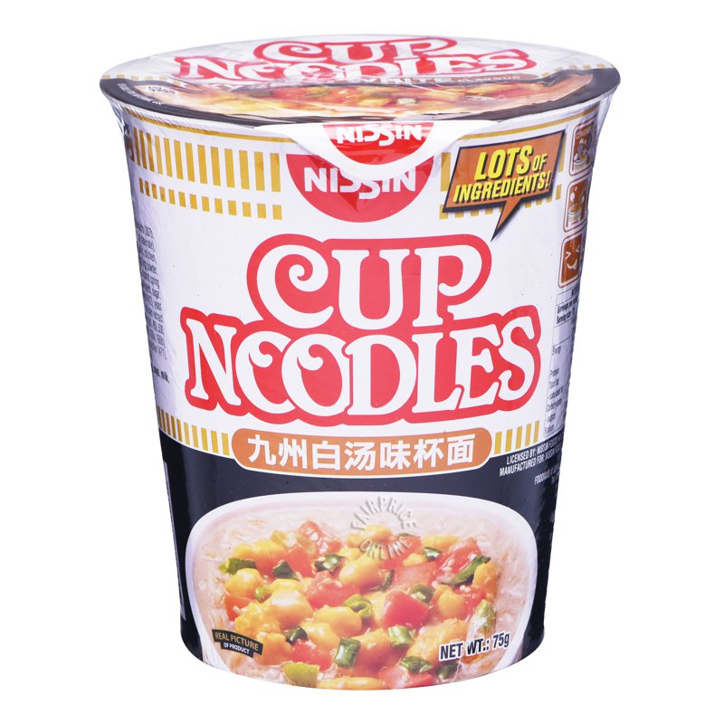 Nissin Instant Cup Noodles - Kyushu White