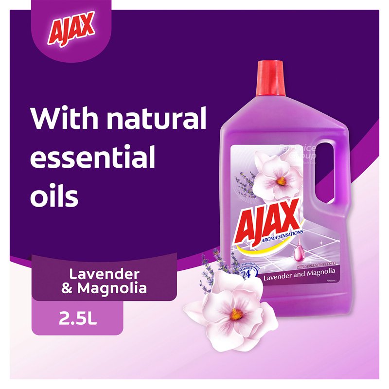 Ajax Multi-Purpose Cleaner - Lavender & Magnolia 2.5L