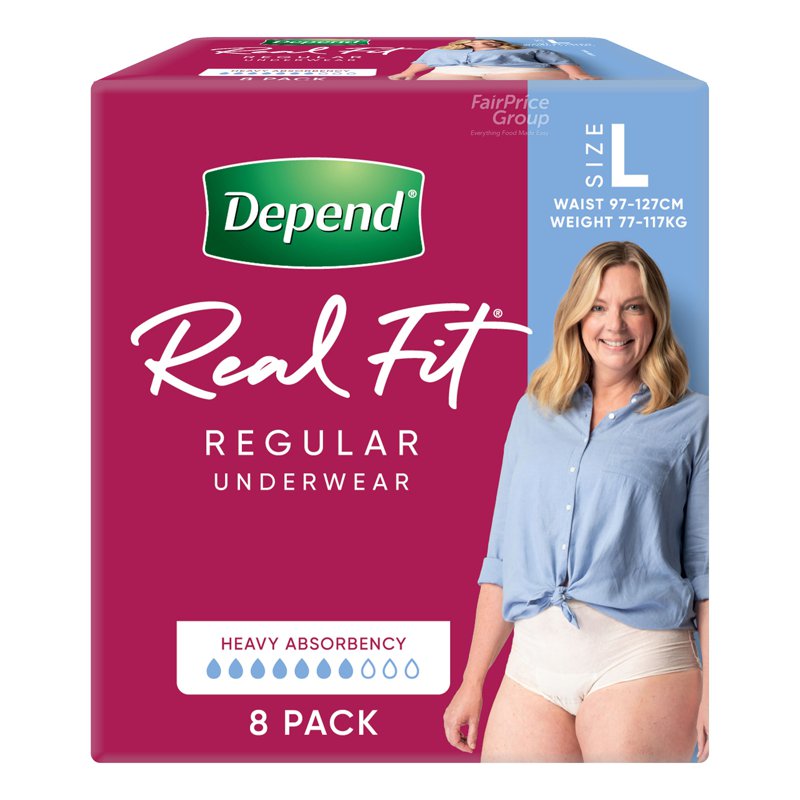 Depend Real-Fit Underwear For Women