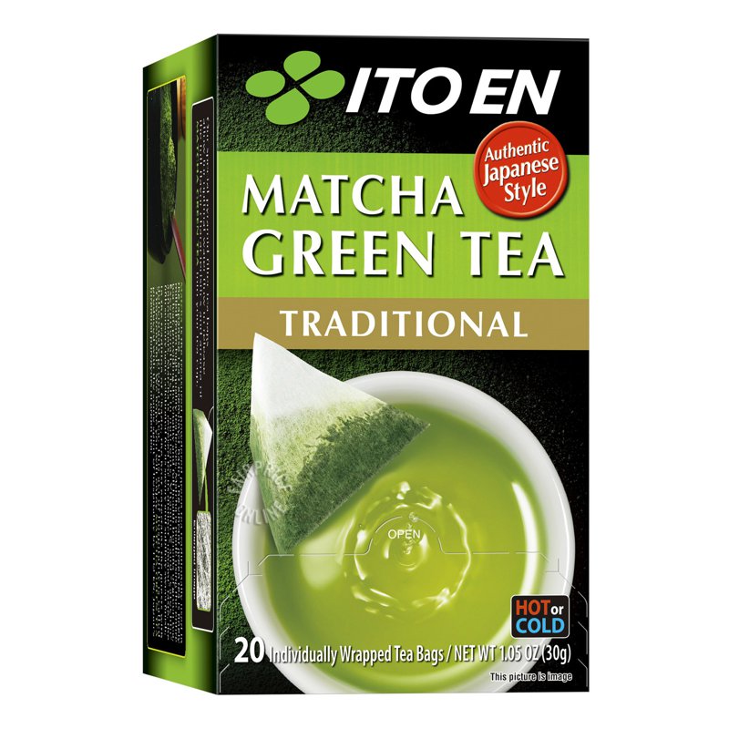 ITO EN Matcha Green Tea Bags - Traditional (20 per pack)