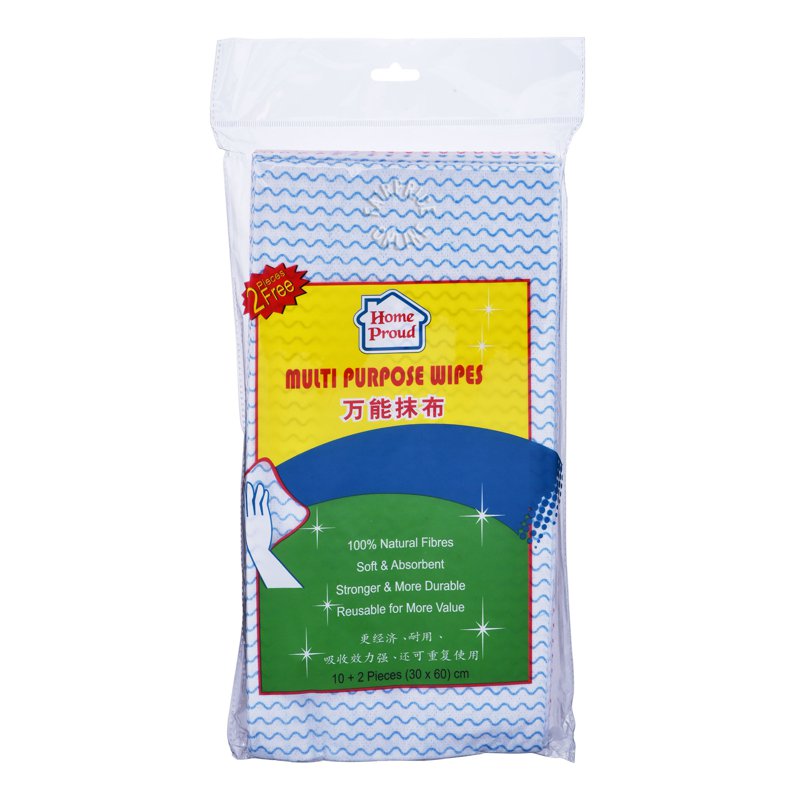HomeProud Multi Purpose Wipes 12 per pack