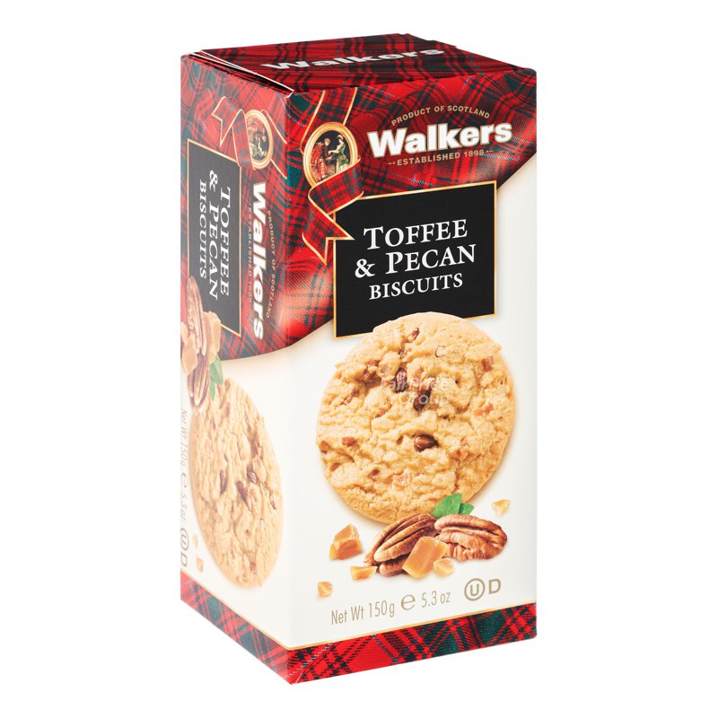WALKERS Toffee & Pecan Biscuit