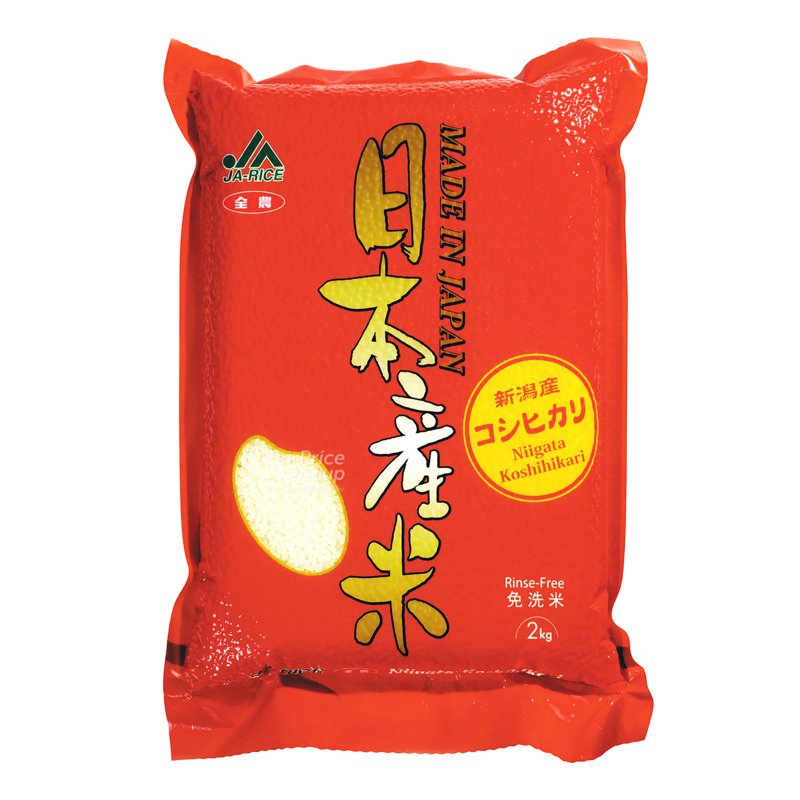 Ja-Rice Rice - Niigata Koshihikari (Rinse Free)