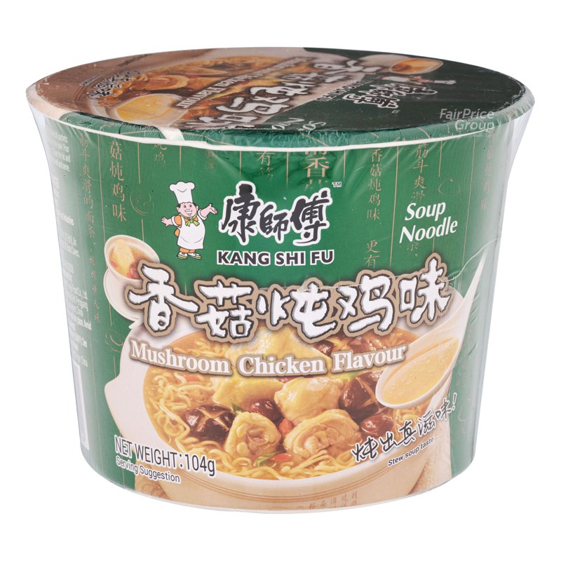 KANGSHIFU Kang Shi Fu Instant Bowl Noodle - Mushroom Chicken