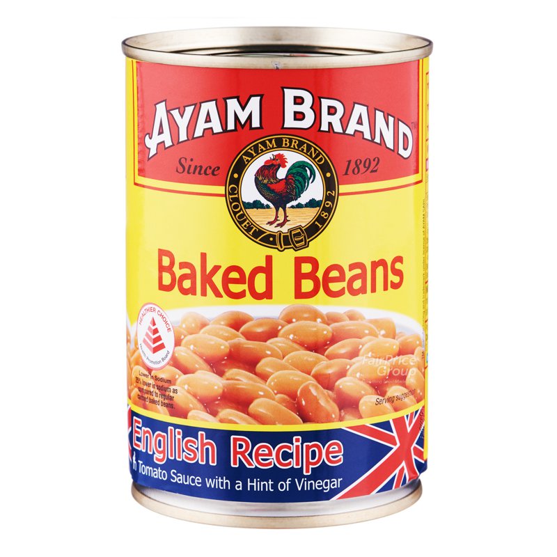 Ayam Brand Baked Beans - English Recipe (Tomato Sauce)