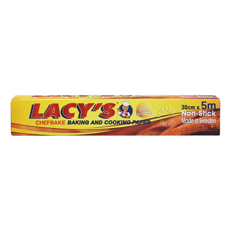 Lacy's Chefbake Baking Paper - 5m 1 per pack