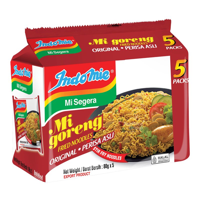 INDOMIE Mi Goreng Instant Noodles - Original