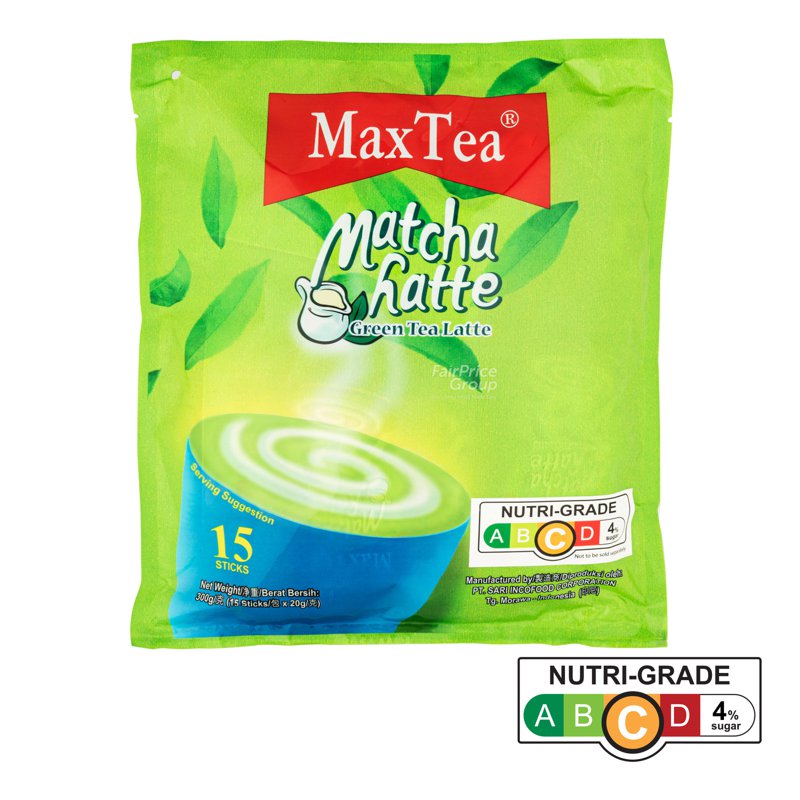 Maxtea Instant Drink - Matcha Latte (Green Tea)
