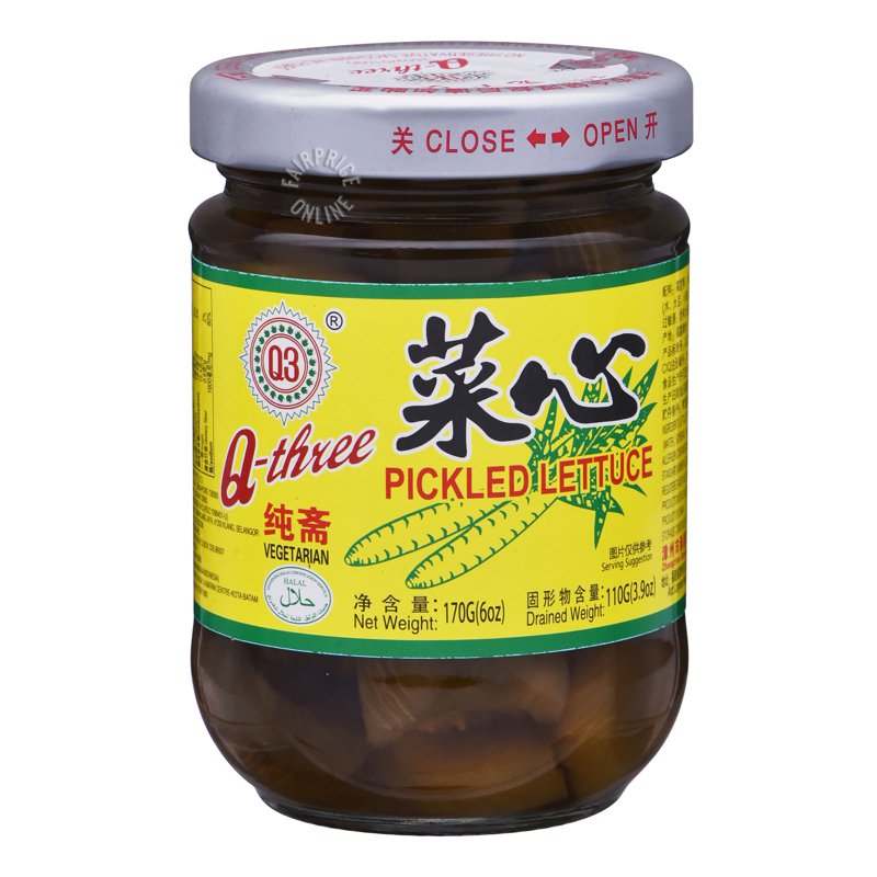 Q-three Preserved Food - Pickled Lettuce
