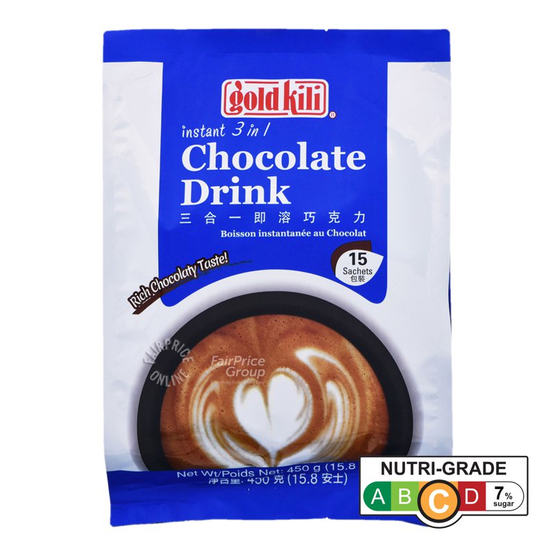 Goldkili Gold Kili 3 in 1 Instant Chocolate Drink