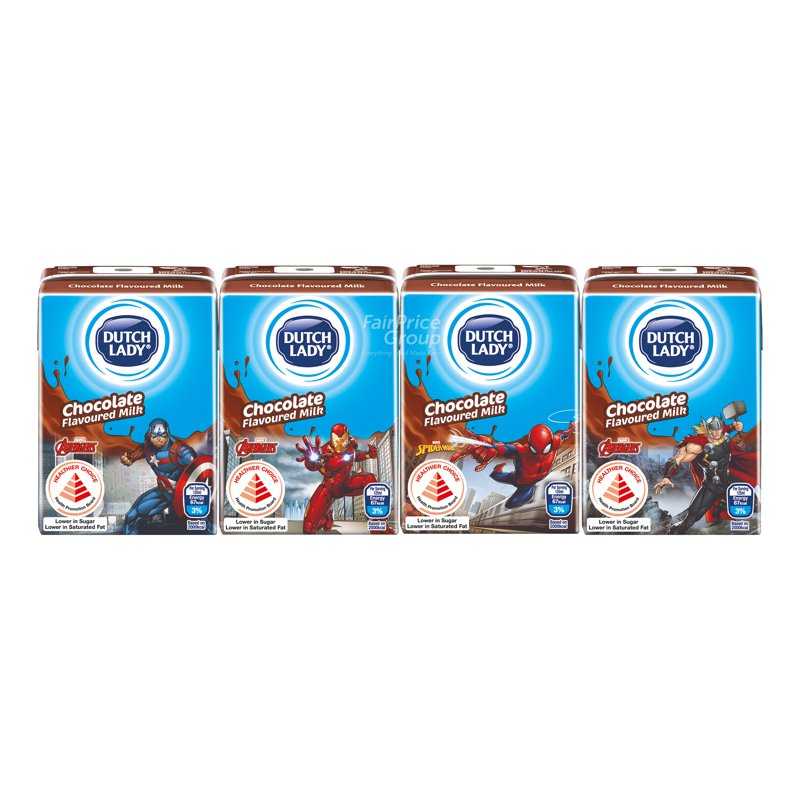 Dutch Lady Marvel Uht Kid Milk - Chocolate