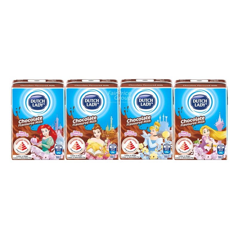 Dutch Lady Princess Uht Kid Milk - Chocolate