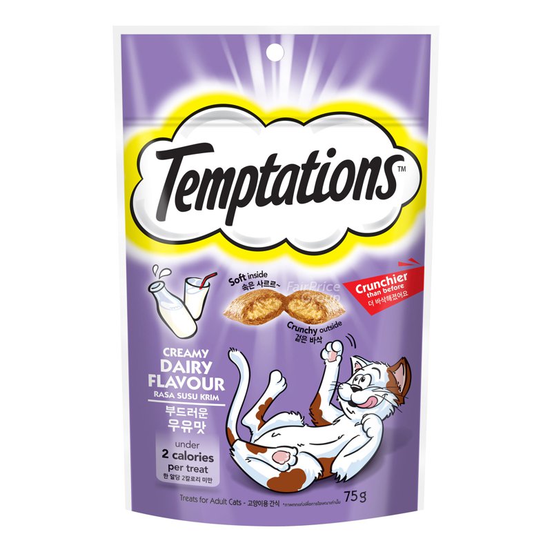 Temptations Treats For Cats - Creamy Dairy