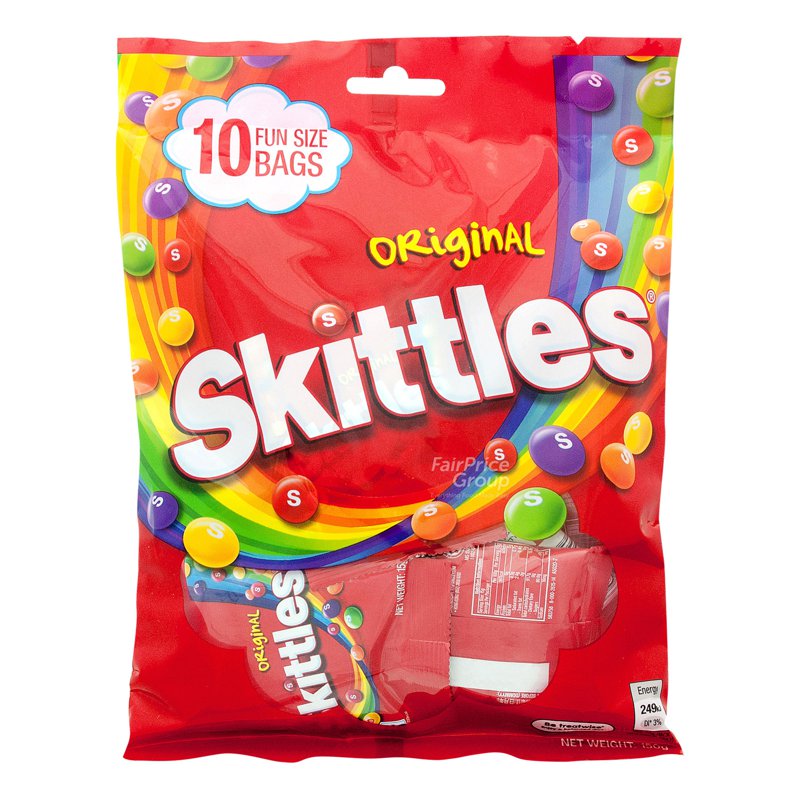 Skittles Candies - Original (Fun Size Bag)