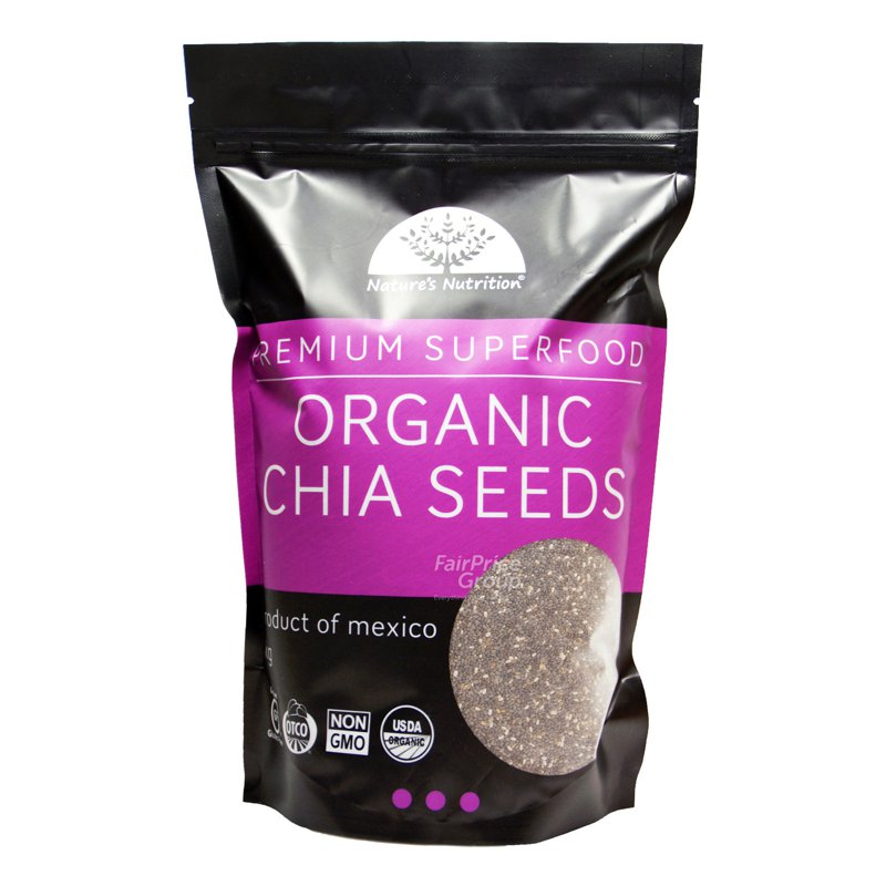 Nature's Nutrition Organic Chia Seed 1kg