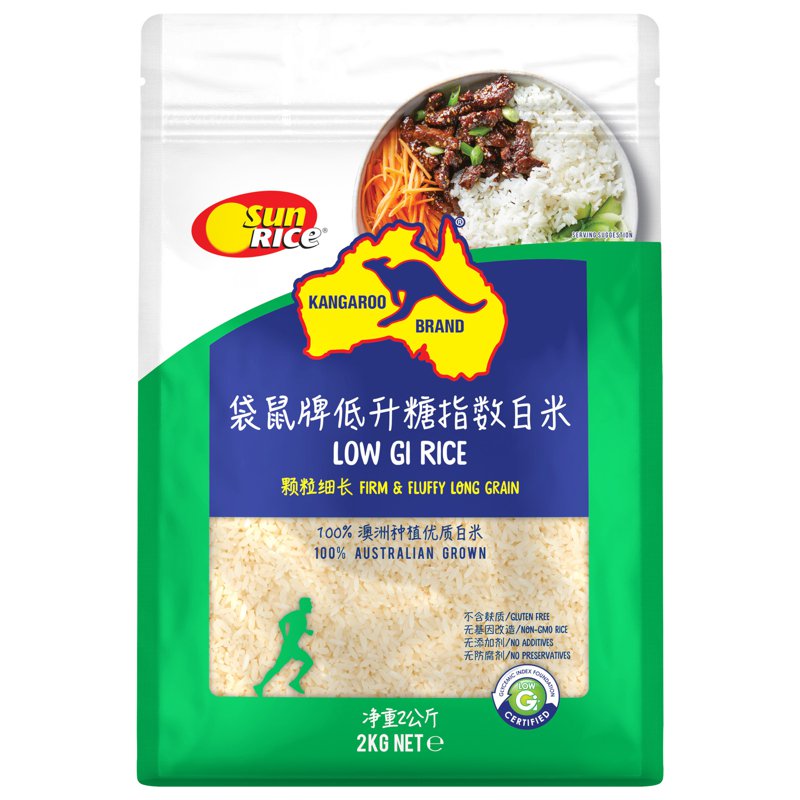 SUNRICE Kangaroo Brand Australia Rice - Low GI