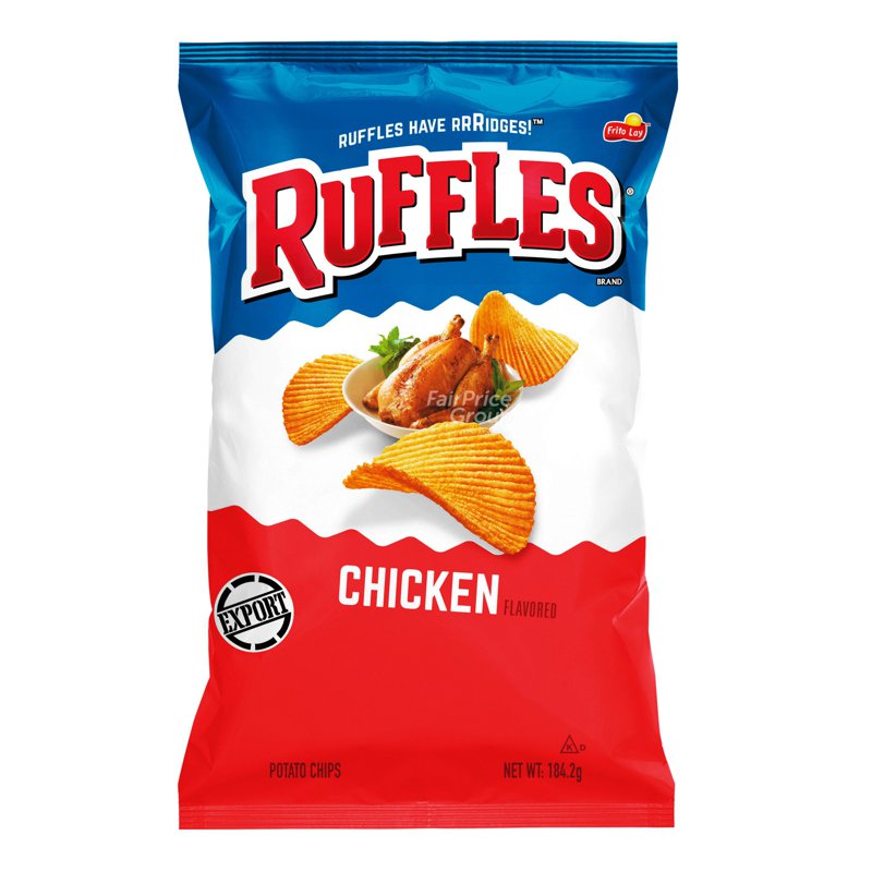 Ruffles Potato Chips - Chicken