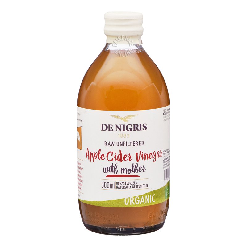 De Nigris Raw Organic Apple Cider Vinegar 500ml