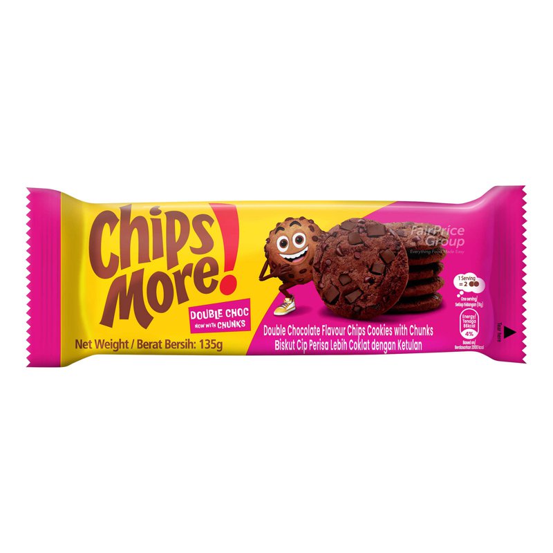 CHIPSMORE Cookies - Double Chocolate