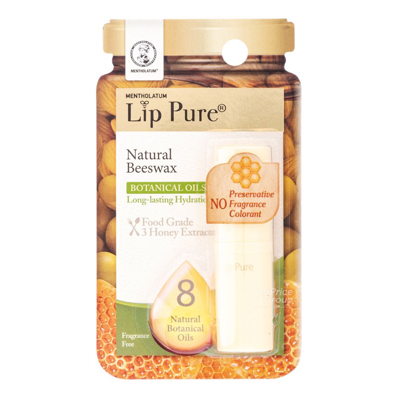 Mentholtum Mentholatum Lip Pure Lip Balm - Botanical Oil