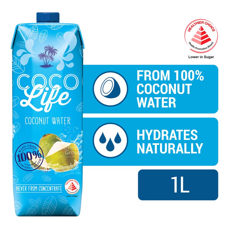 Cocolife Coco Life Coconut Packet Water