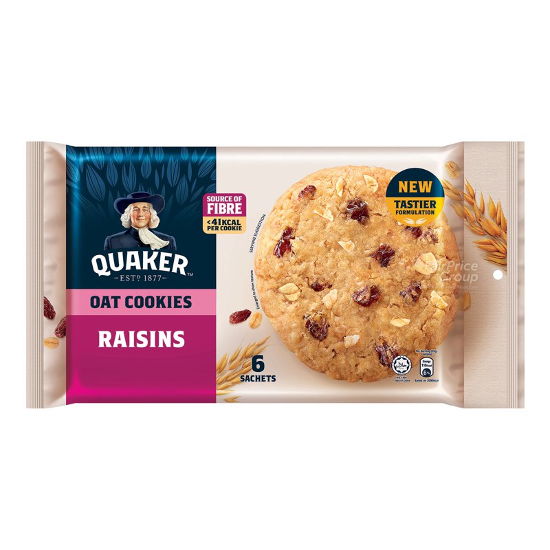 Quaker Oats - Raisins Oat Cookies