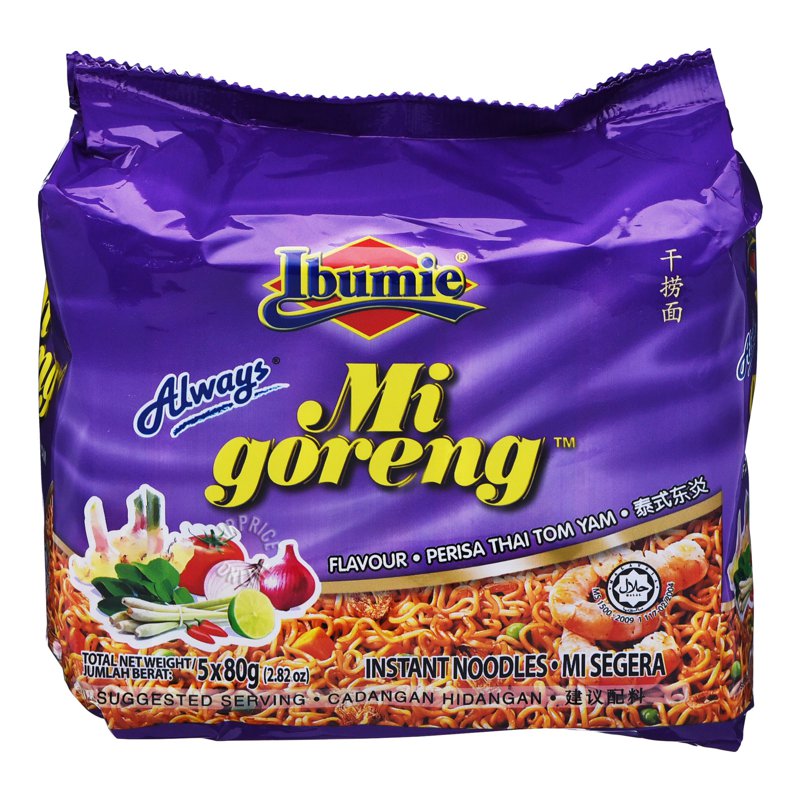 Ibumie Mi Goreng Instant Noodles - Thai Tom Yam