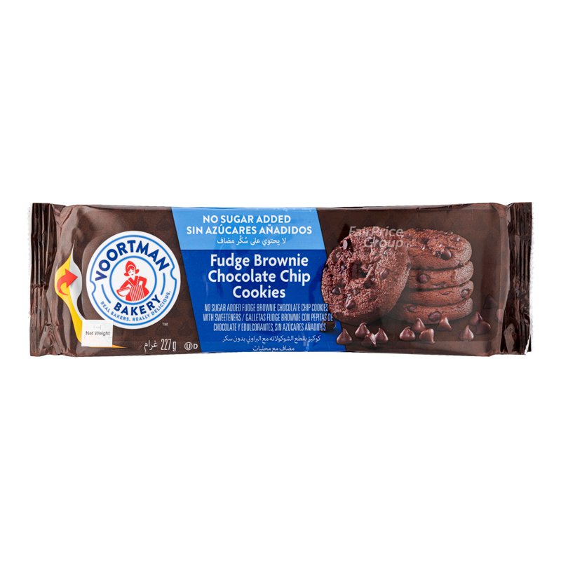 Voortman Sugar Free Cookies - Fudge Chocolate Chip