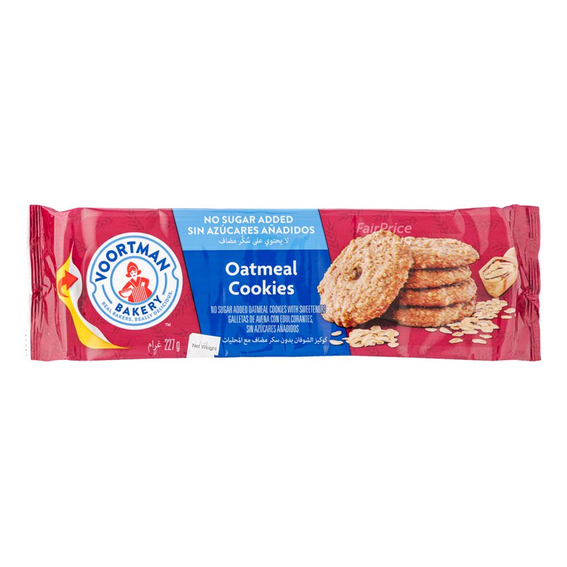 Voortman Sugar Free Wholegrain Cookies - Oatmeal